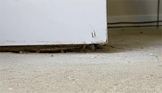 sunken floor slab